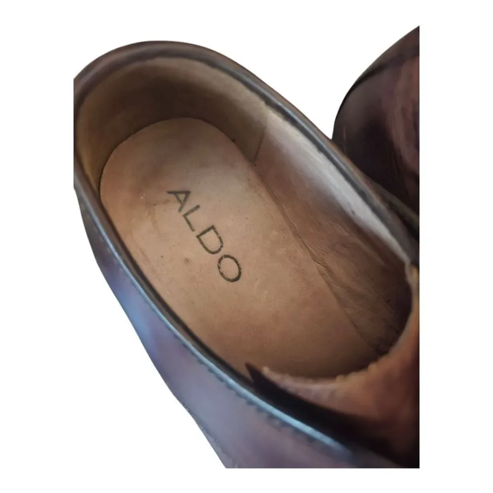 Aldo brown leather